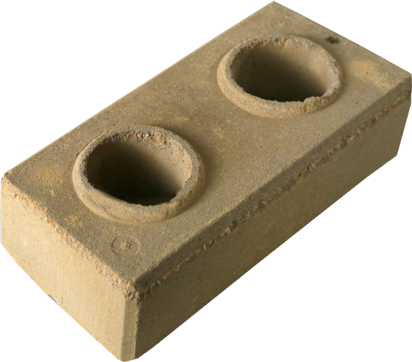 Tijolo modular dois furos